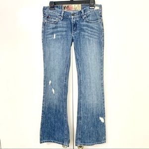 Hollister flare jeans light wash